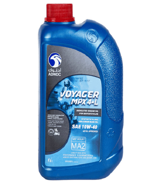 ADNOC Voyager MPX4-L, SAE 10W-40, API SL/MA2, mineral